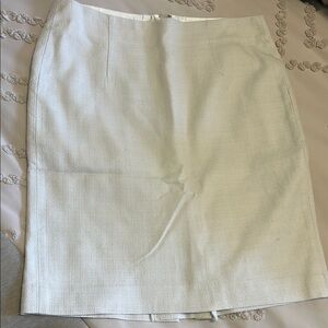 Banana Republic Elegant Cream Skirt